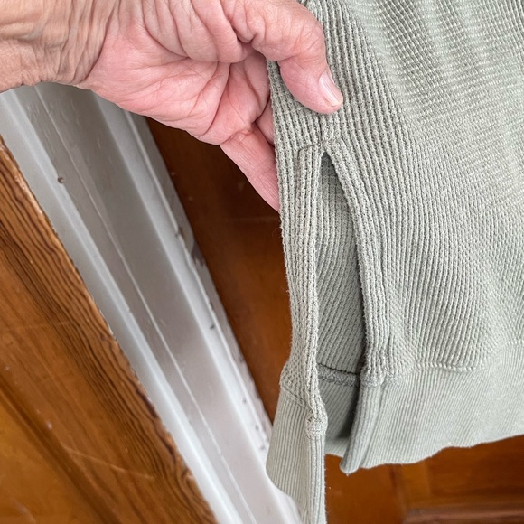 Eddie Bauer waffle knit lounge dress w/hood XL - Picture 5 of 8